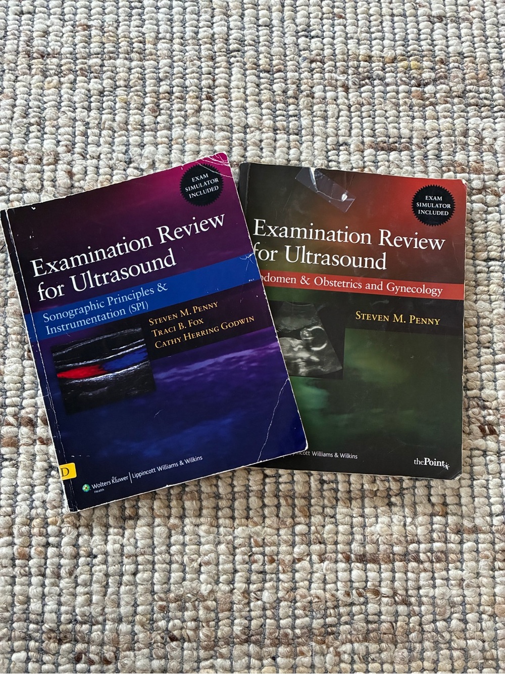 Penny Ultrasound exam review books